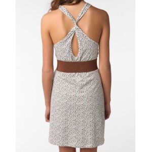 BDG Knit Knot Back Dress in Marshmallow - M